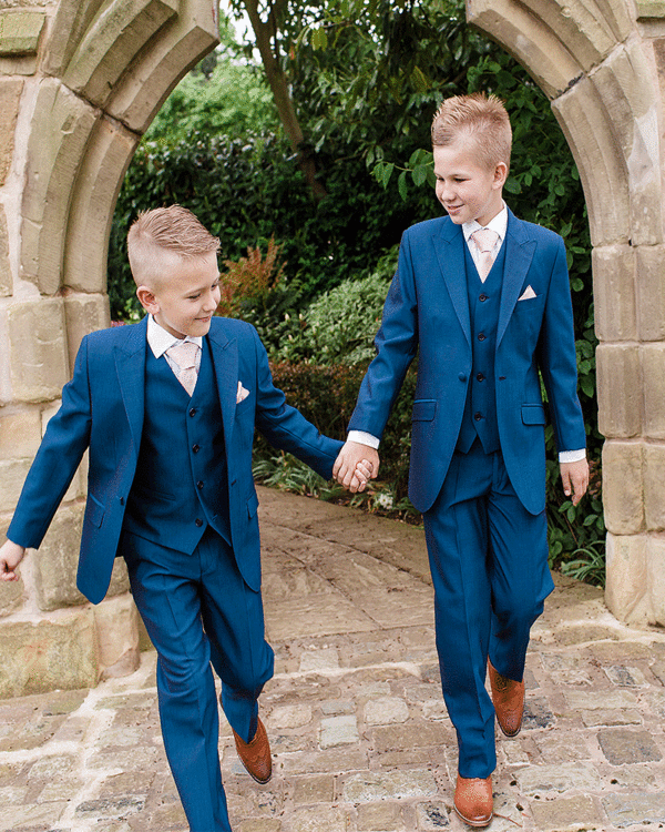 To Hire, Boys Torre Royal Mohair Lounge Suit (full outfit) - Image 2