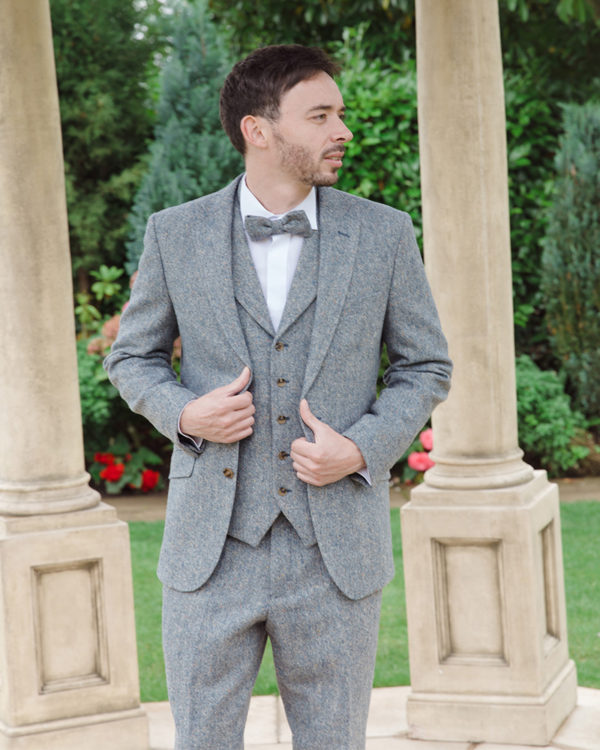 To Hire, Torre Grey/Blue Donegal Tweed (full outfit)