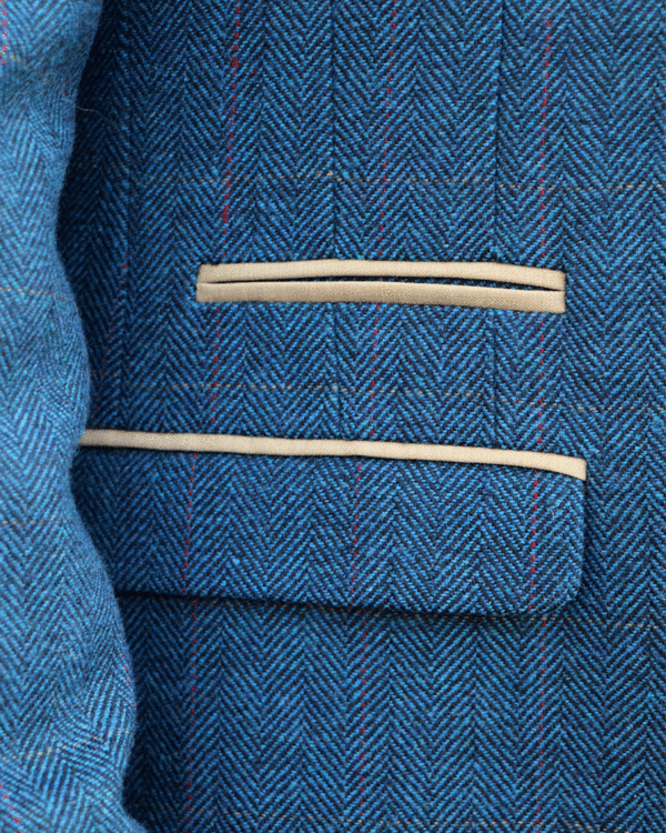 Marc Darcy Dion Check 3pc Suit - Image 3