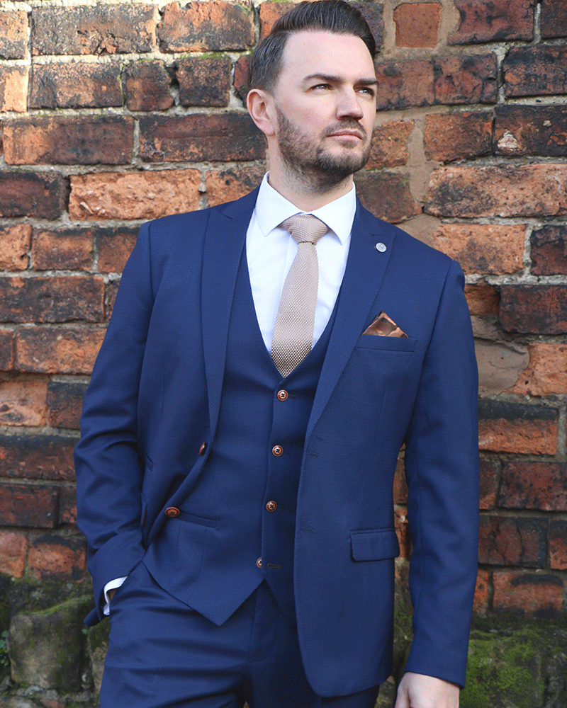 Marc Darcy Max Royal Plain Jacket Top Mark Suits