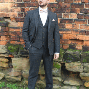 To Hire, Torre Charcoal Donegal Tweed (full outfit)