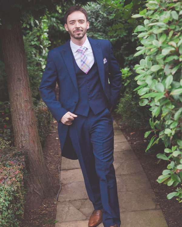 To Hire, Wilvorst French Blue Tail Suit (full outfit)