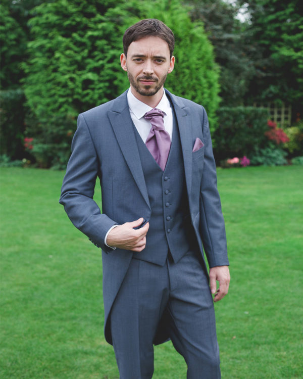 To Hire, Wilvorst Powder Blue Tails Suit (full outfit)