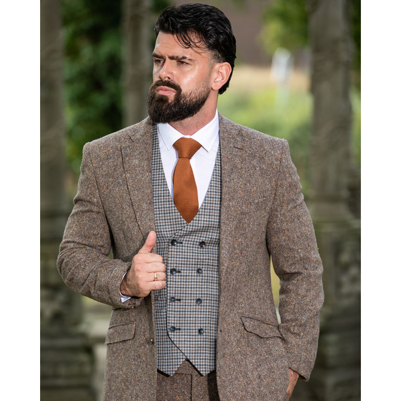 To Hire, Torre Brown Donegal Tweed (full outfit)
