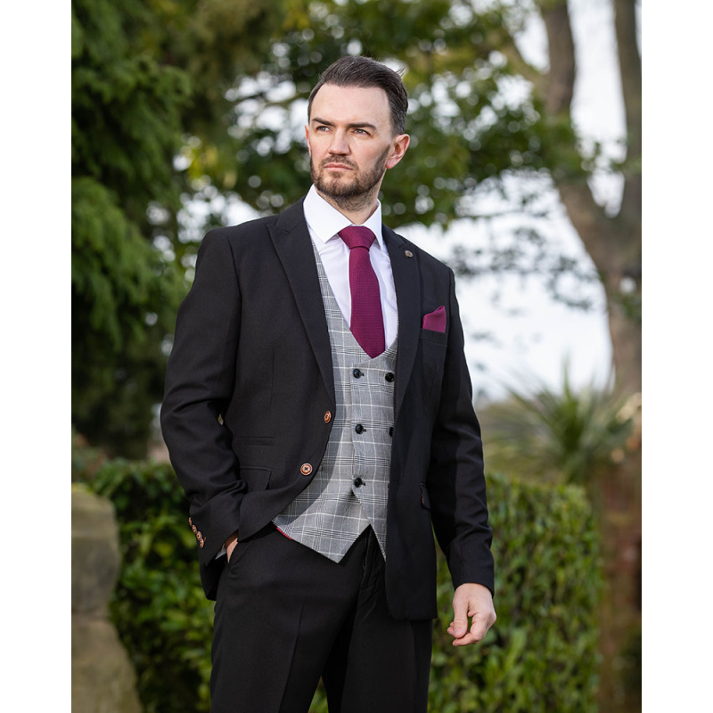 To Hire, Marc Darcy Max Black plain (full outfit) - Image 7
