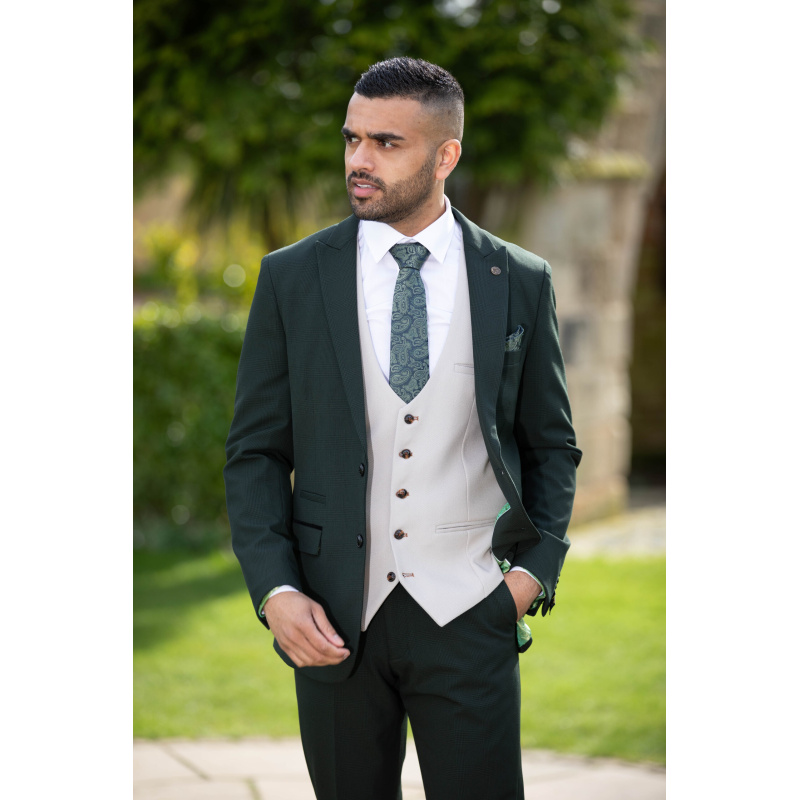 To Hire, Marc Darcy Bromley  Olive Check (full outfit) - Image 6
