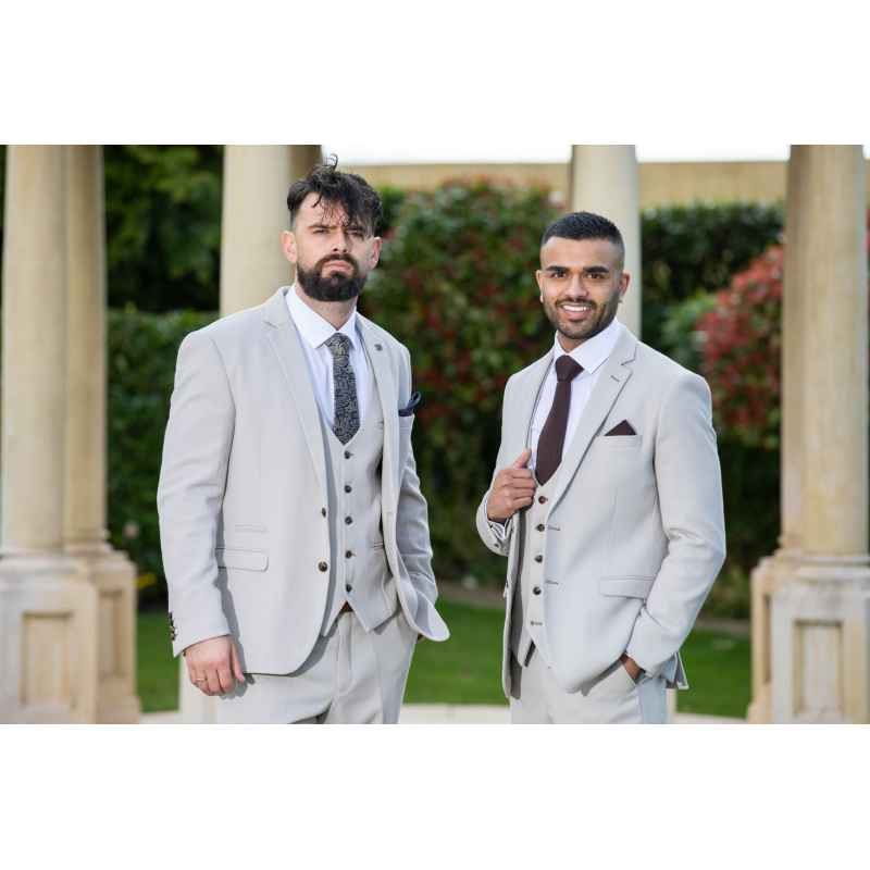 Marc Darcy HM5 (Harry Maguire) Stone  3pc Suit to buy - Image 7