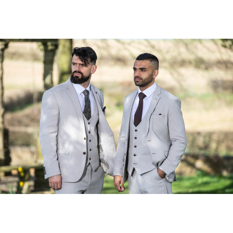 Marc Darcy HM5 (Harry Maguire) Stone  3pc Suit to buy - Image 4